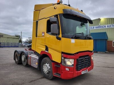 2017 Renault Premium T460 Comfort 6x2 Midlift Tractor Unit