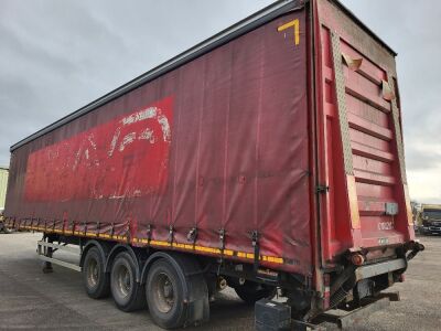 2010 Montracon Triaxle Curtainside Trailer - 4