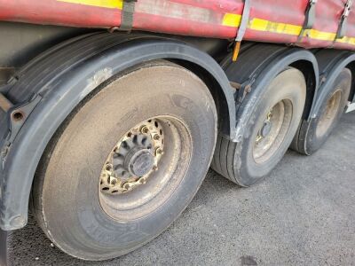 2010 Montracon Triaxle Curtainside Trailer - 7