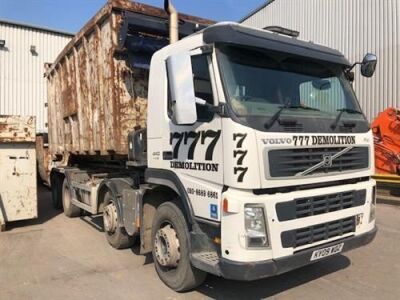 2009 Volvo FM440 8x4 Drawbar Big Hook Loader XR