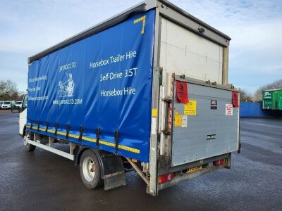 2013 Mitsubishi Fuso Canter 7C18 4x2 Curtainside Rigid - 5