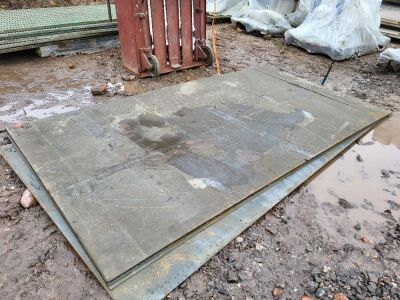 5 x Steel Plates