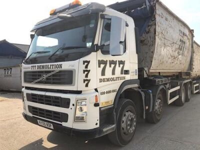 2009 Volvo FM440 8x4 Drawbar Big Hook Loader XR - 2