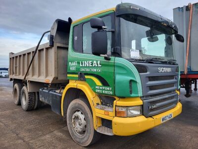 2007 Scania P340 6x4 Alloy Body Tipper