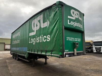 2016 SDC Triaxle Double Deck Curtainside Trailer