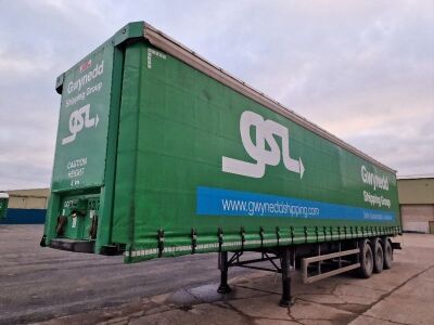 2012 SDC Triaxle Curtainside Trailer