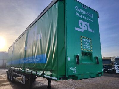 2007 SDC Triaxle Curtainside Trailer