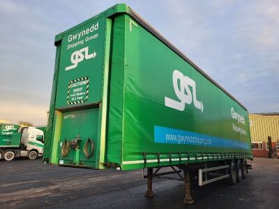 2014 SDC Triaxle Curtainside Trailer