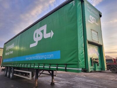 2015 SDC Triaxle Curtainside Trailer