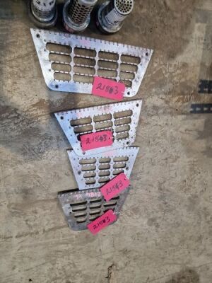 6x Anti Syphons for Diesel Tank + Unused DAF Mirror + 4x DAF Step Plates - 4