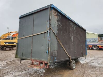 Single Axle Drawbar Anti Vandal Site Office - 3