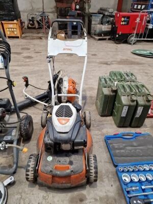Stihl RM4RTP Mulching Mower + 2012 Still BR600 Magnum Petrol Leaf Blower - 3