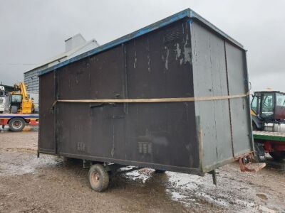 Single Axle Drawbar Anti Vandal Site Office - 4