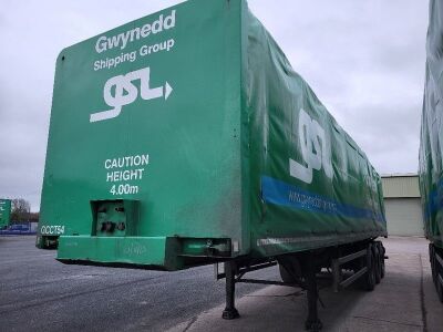 2008 Slemish Triaxle Coil Well Slidaflex Trailer