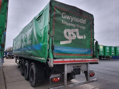 2008 Slemish Triaxle Coil Well Slidaflex Trailer - 2