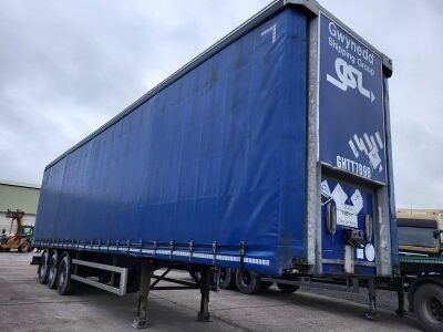 2017 SDC Triaxle Curtainside Trailer