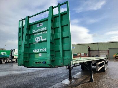 2007 Slemish Triaxle Flat Trailer