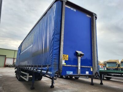 Montracon Triaxle Curtainside Trailer