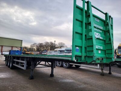 2007 Slemish Triaxle Flat Trailer