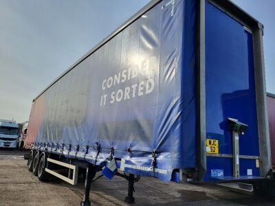 2016 Montracon Triaxle Curtainside Trailer