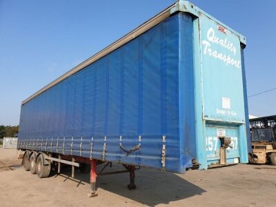 2003 SDC Triaxle Curtainside Trailer