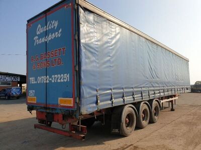 2003 SDC Triaxle Curtainside Trailer - 4