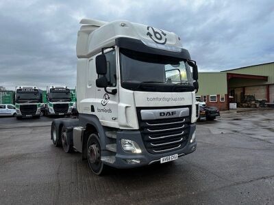 2018 DAF CF 480 Space Cab 6x2 Midlift Tractor Unit