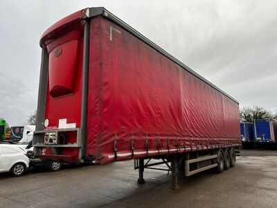 2015 Cartwright Triaxle 13.7m Curtainside Trailer - 3