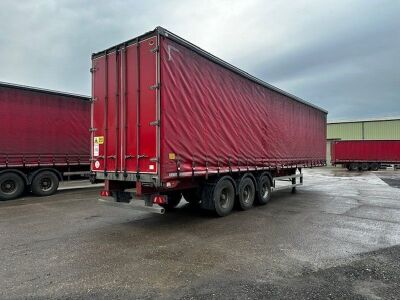 2015 Cartwright Triaxle 13.7m Curtainside Trailer - 4