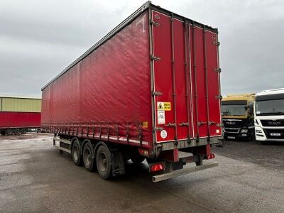 2015 Cartwright Triaxle 13.7m Curtainside Trailer - 6