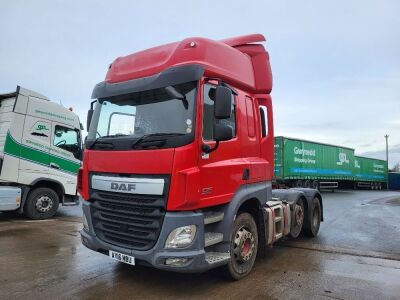 2016 DAF CF 480 Space Cab 6x2 Tractor Unit