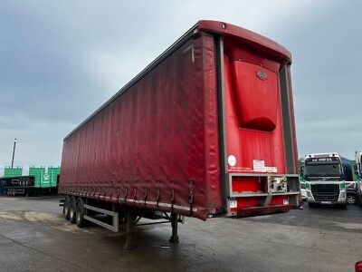 2016 Cartwright Triaxle 13.7m Curtainside Trailer