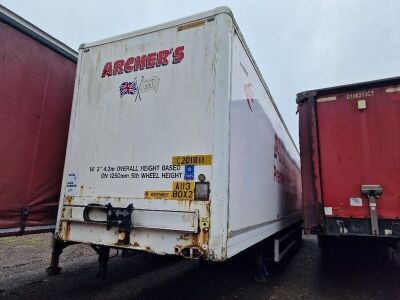 2005 Concept Tandem Axle Box Van Trailer