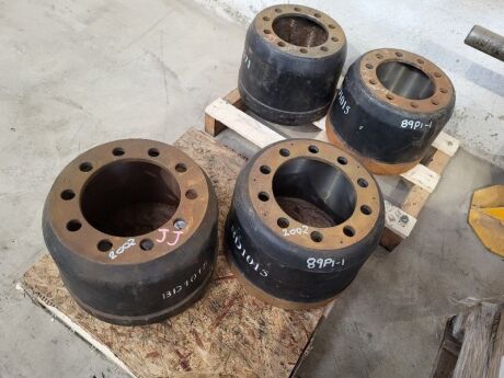 4x ROR 10 Stud 17.5 Wheel Brake Drums
