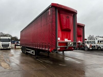 2016 Cartwright Triaxle 13.7m Curtainside Trailer