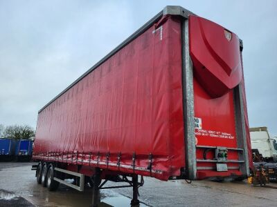 2018 Tiger Triaxle 13.7m Curtainside Trailer