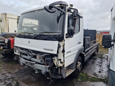 2012 Mercedes Atego 1018 4x2 Concrete Pump