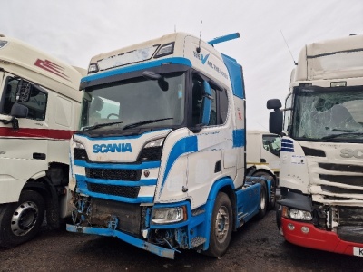 2018 Scania R580 6x2 Rear Lift Tractor Unit 