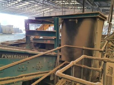 Powerscreen Galaxy 5000 Trommel, Hopper, Overband Magnet + Air Knife - 22