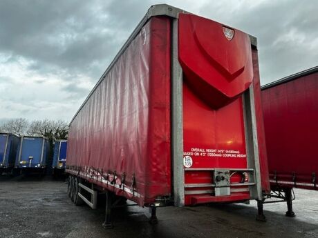 2018 Tiger Triaxle 13.7m Curtainside Trailer