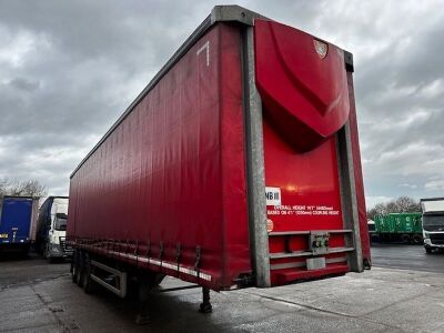 2018 Tiger Triaxle 13.7m Curtainside Trailer