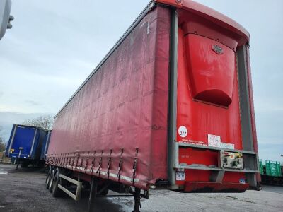 2016 Cartwright Triaxle 13.7m Curtainside Trailer