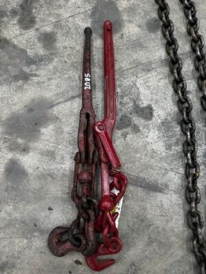 2x Chain Tighteners & 2x Chains - 2
