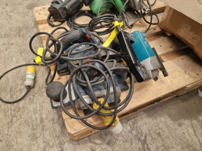 2x GHO 40-80 C 1x Makita 4300BA Jigsaw - 2