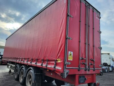 2018 Tiger Triaxle 13.7m Curtainside Trailer - 4