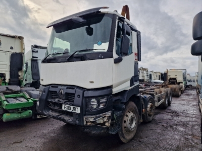 2019 Renault C430 Comfort 8x4 Chassis Cab 