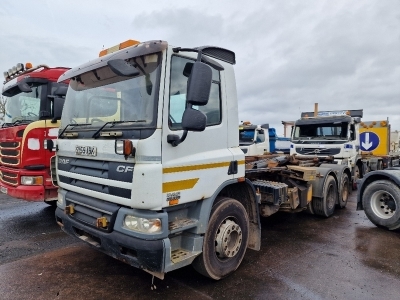 2009 DAF CF 75 310 6x4 Hookloader 