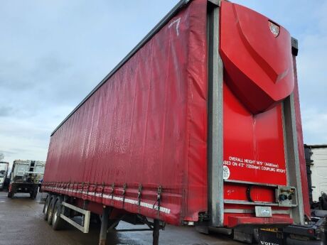 2018 Tiger Triaxle 13.7m Curtainside Trailer