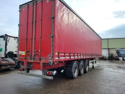 2018 Tiger Triaxle 13.7m Curtainside Trailer - 4