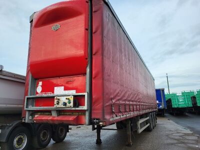 2015 Cartwright Triaxle 13.7m Curtainside Trailer